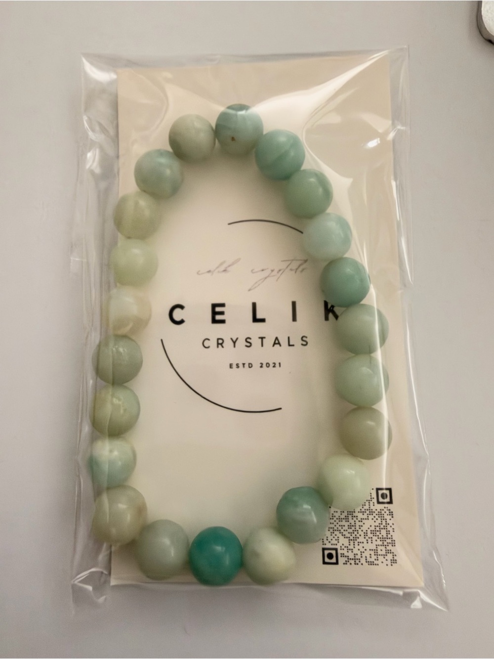 Amazonite Beaded Stretch Bracelet